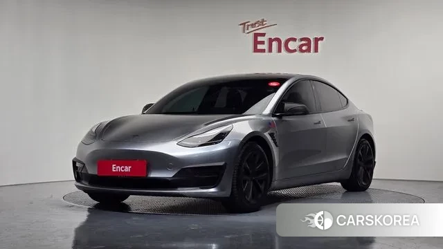Tesla Model 3 2021 Серебристо-серый из Кореи