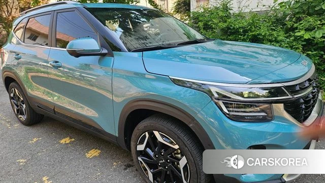 Kia The New Seltos 2024 Синий из Кореи