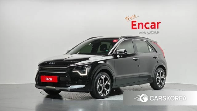 Kia Di Ol Nu Niro 2023 Черный из Кореи