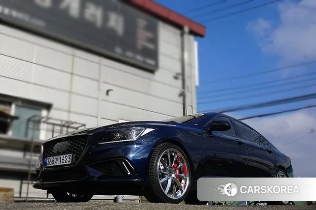 Genesis G80 2018 Синий из Кореи