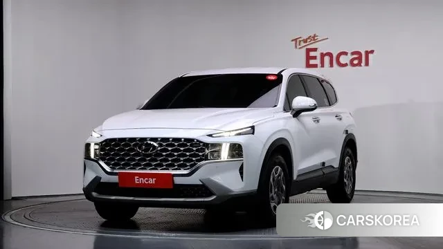 Hyundai The New Santa Fe 2021 Белый из Кореи