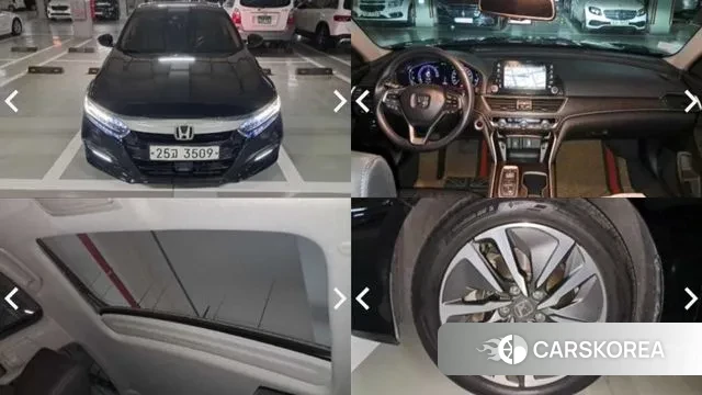 Honda Accord 10th Generation 2018 Черный из Кореи