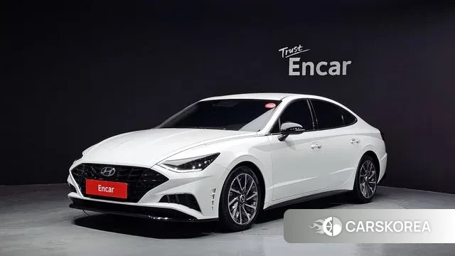 Hyundai Sonata (DN8) 2021 Белый из Кореи