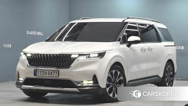 Kia Carnival 4th generation 2020 Белый из Кореи