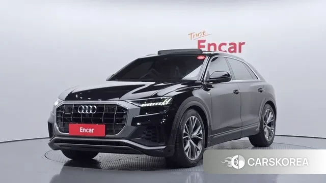 Audi Q8 (4M) 2020 Черный из Кореи