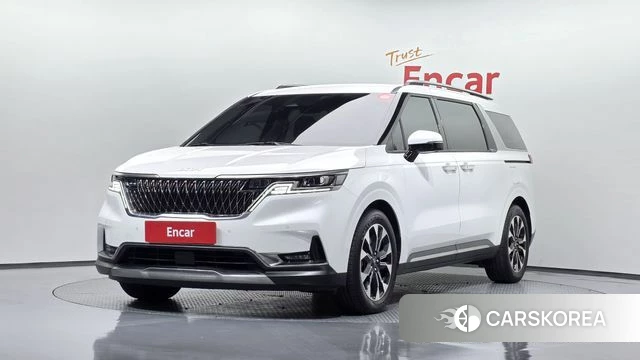 Kia Carnival 4th generation 2023 Белый из Кореи