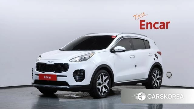 Kia Sportage 4th Generation 2018 Белый из Кореи