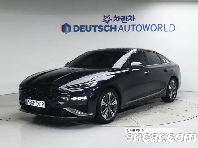 Kia K8 Hybrid 2021 Черный из Кореи