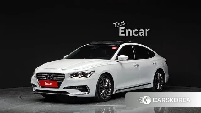 Hyundai Grandeur IG 2018 Белый из Кореи