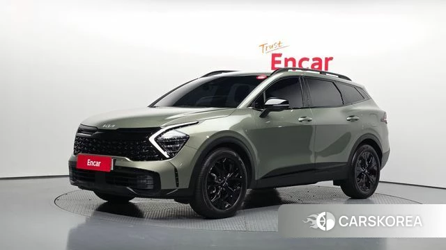 Kia Sportage 5th Generation 2024 Светло-зеленый из Кореи