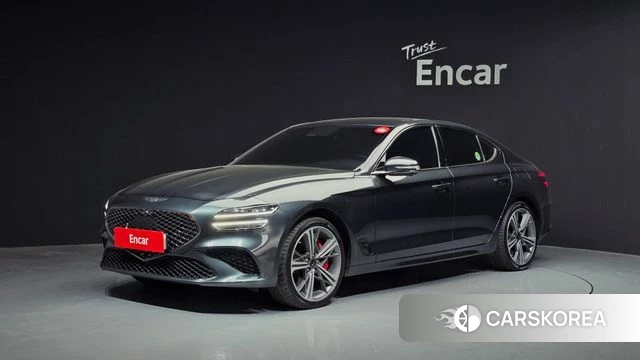 Genesis The New G70 2023 Зеленый из Кореи