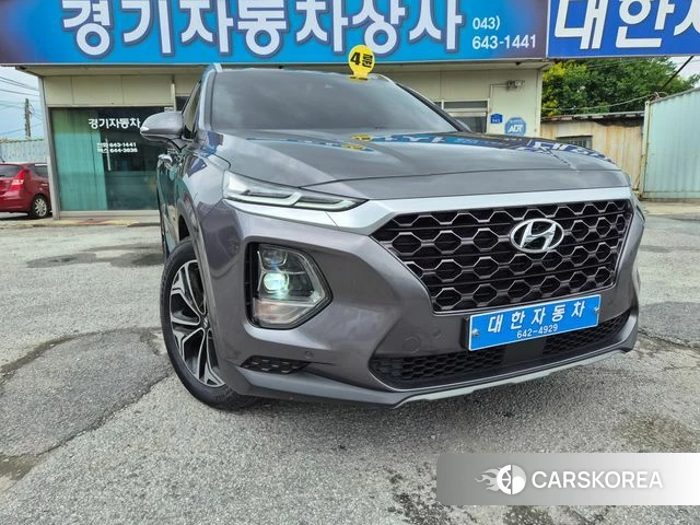 Hyundai Santa Fe TM 2019 Серый из Кореи