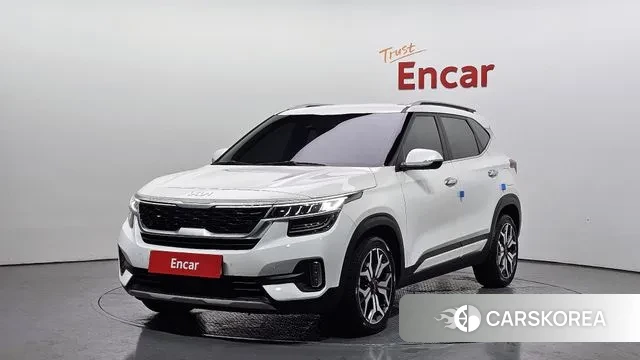 Kia Seltos 2021 Белый из Кореи