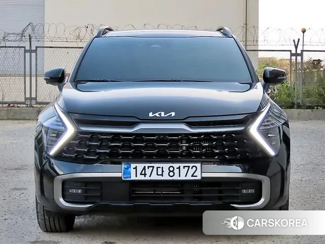Kia Sportage 5th Generation Hybrid 2024 Черный из Кореи
