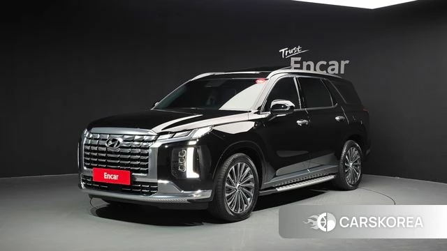 Hyundai The New Palisade 2023 Черный из Кореи