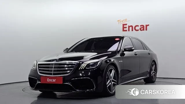 Mercedes-Benz S-Class W222 2018 Черный из Кореи