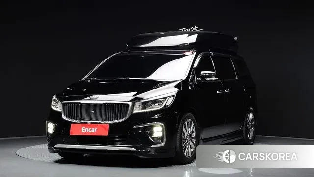 Kia The New Carnival 2019 Черный из Кореи
