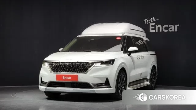 Kia Carnival 4th generation 2021 Белый из Кореи