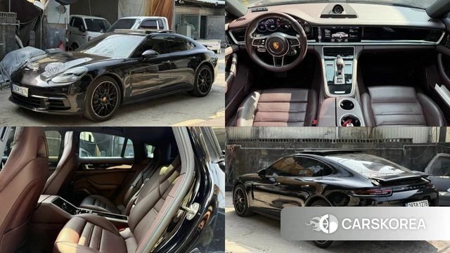 Porsche Panamera (971) 2019 Черный из Кореи