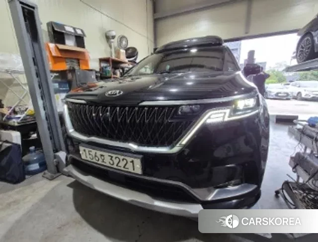 Kia Carnival 4th generation 2021 Черный из Кореи