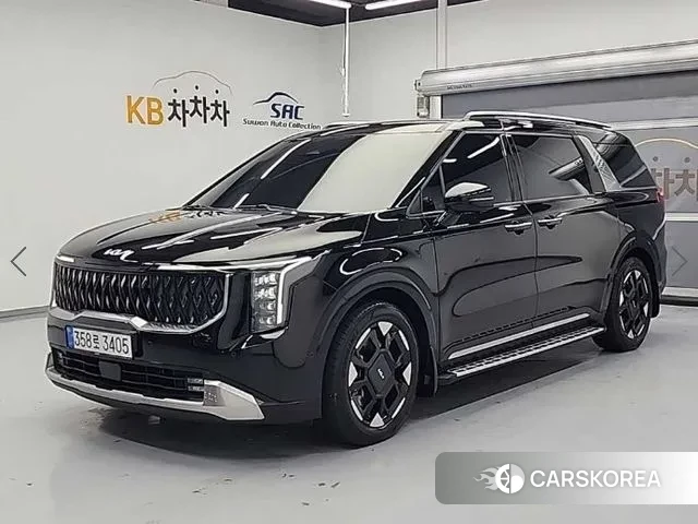 Kia The New Carnival 4th Generation 2024 Черный из Кореи
