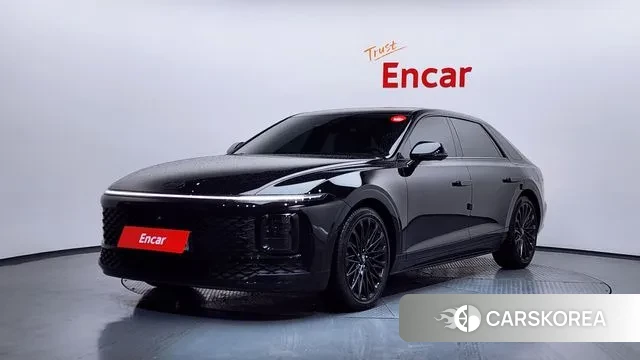 Hyundai Grandeur Hybrid (GN7) 2024 Черный из Кореи