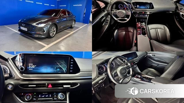 Hyundai Sonata (DN8) 2021 Серый из Кореи