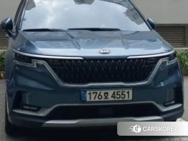 Kia Carnival 4th generation 2021 Синий из Кореи
