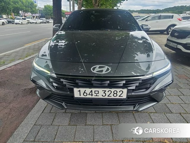 Hyundai The New Avante (CN7) 2024 Серый из Кореи