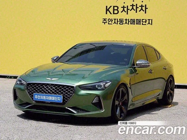 Genesis G70 2018 Зеленый из Кореи