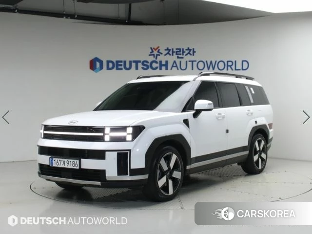 Hyundai Santa Fe (MX5) 2023 Белый из Кореи