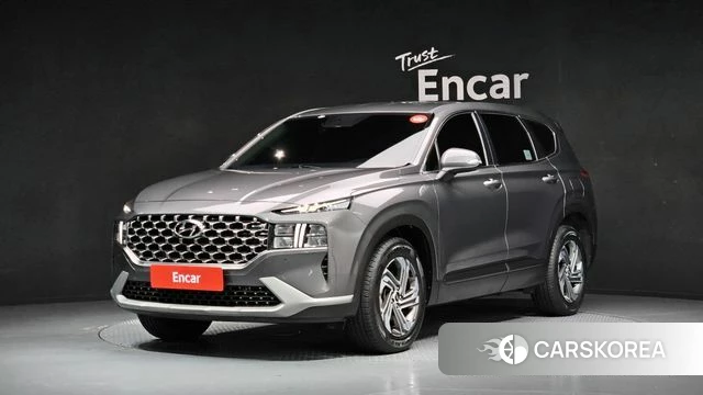 Hyundai The New Santa Fe 2022 Серый из Кореи
