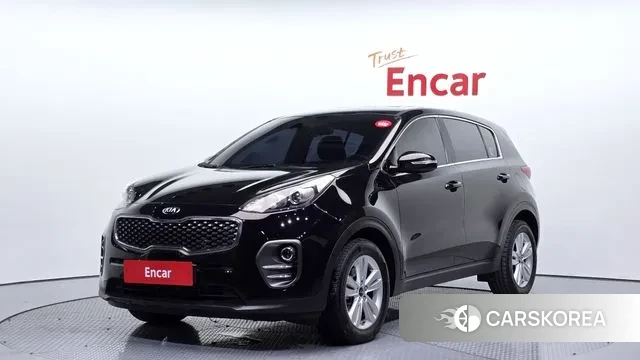 Kia Sportage 4th Generation 2018 Черный из Кореи