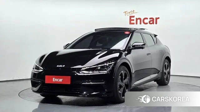 Kia EV6 2022 Черный из Кореи