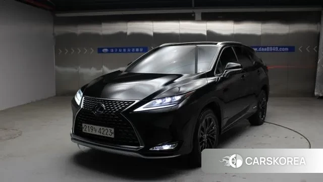 Lexus RX450hL 4th Generation 2021 Черный из Кореи