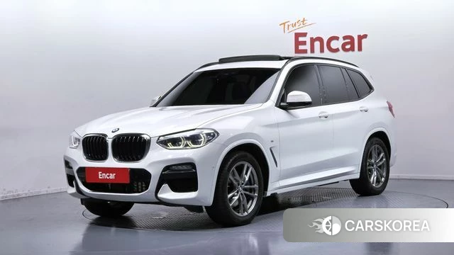 BMW X3 (G01) 2021 Белый из Кореи