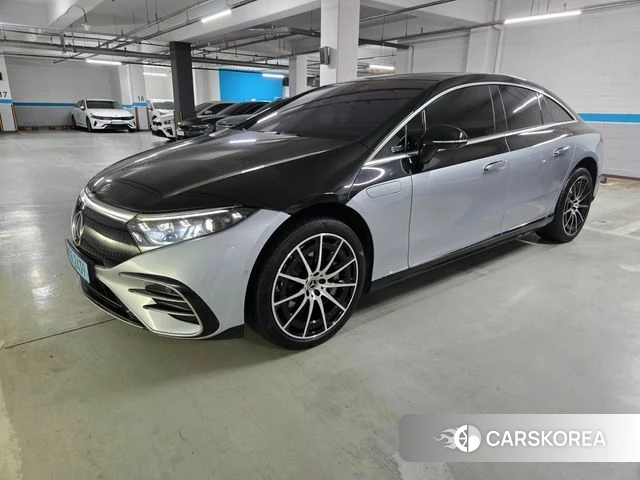 Mercedes-Benz EQS V297 2022 Серебряный из Кореи