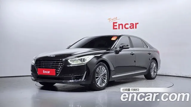 Genesis EQ900 2018 Черный из Кореи