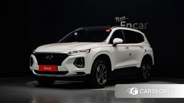 Hyundai Santa Fe TM 2019 Белый из Кореи