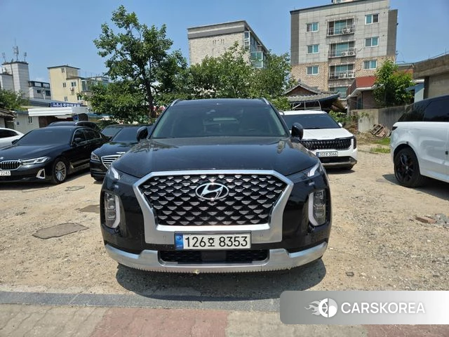 Hyundai Palisade 2021 Черный из Кореи