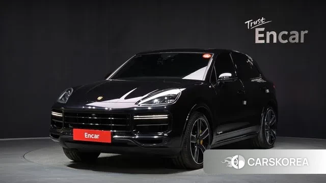 Porsche Cayenne (PO536) 2020 Черный из Кореи