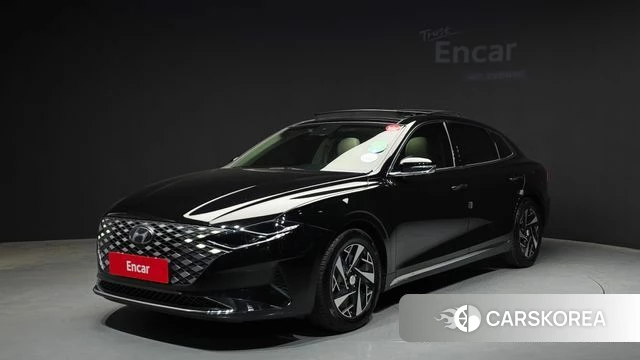 Hyundai The New Grandeur IG Hybrid 2022 Черный из Кореи