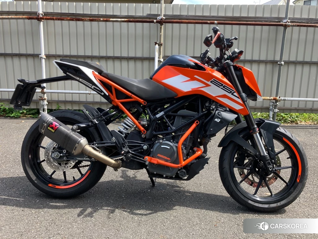 Проданный KTM 250 DUKE 2018 из Японии