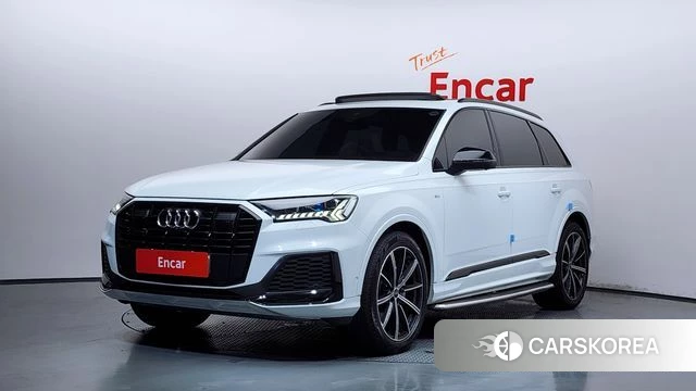 Audi Q7 (4M) 2021 Белый из Кореи