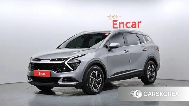 Kia Sportage 5th Generation Hybrid 2022 Серебристо-серый из Кореи