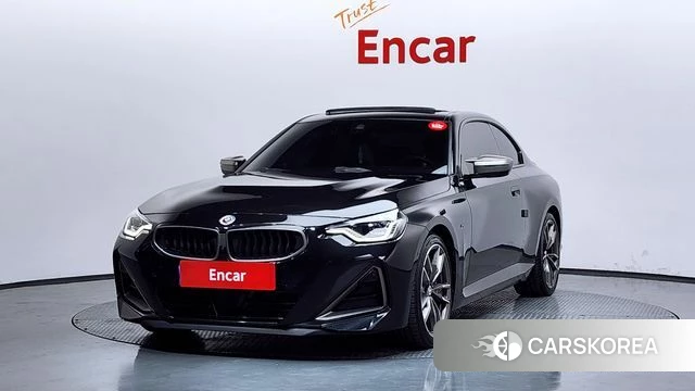 BMW 2 Series (G42) 2023 Черный из Кореи