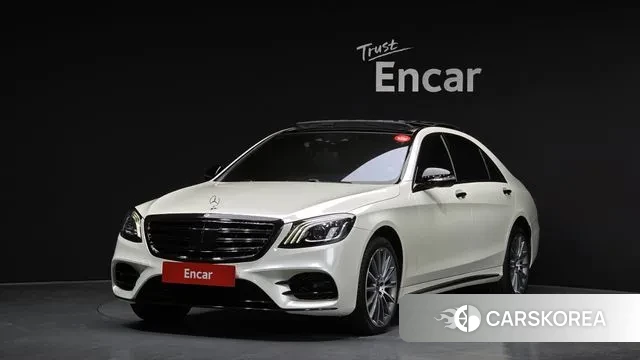 Mercedes-Benz S-Class W222 2018 Белый из Кореи