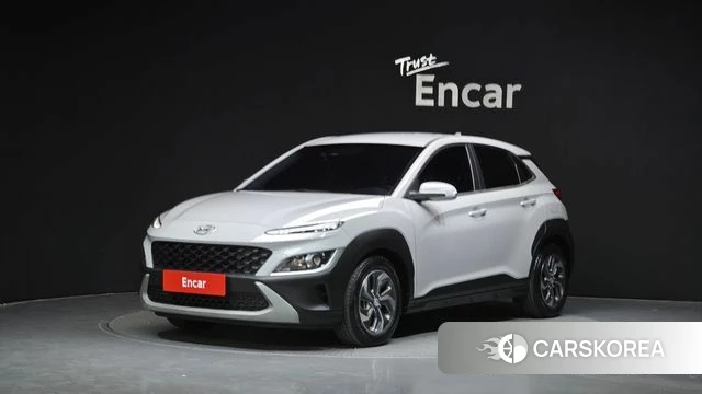 Hyundai The New Kona Hybrid 2021 Серебристо-серый из Кореи