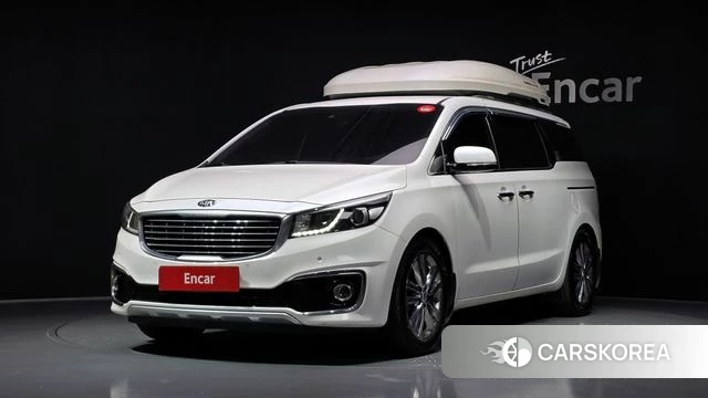 Kia All New Carnival 2018 Белый из Кореи