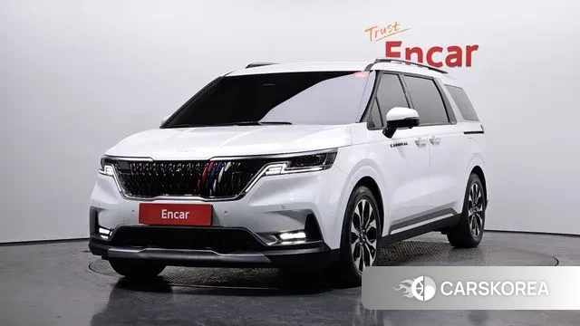 Kia Carnival 4th generation 2021 Белый из Кореи